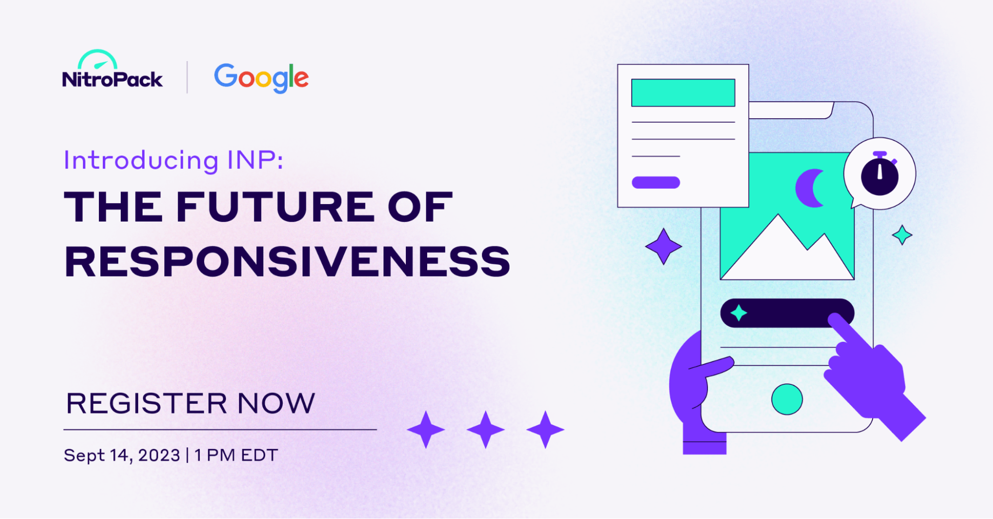 Optimizing Interaction to Next Paint Webinar with Google and NitroPack
