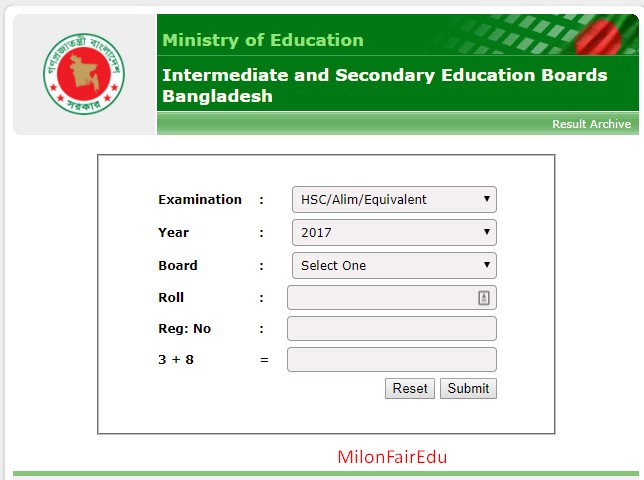 How to Check JSC/SSC/HSC Board Result from the Internet?