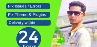 fix your WordPress problem or error or issue