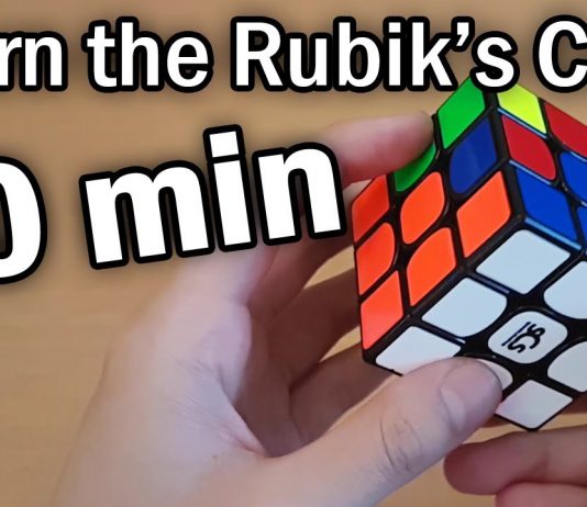 Learn how to solve a Rubik's cube in 10 minutes (beginner tutorial)