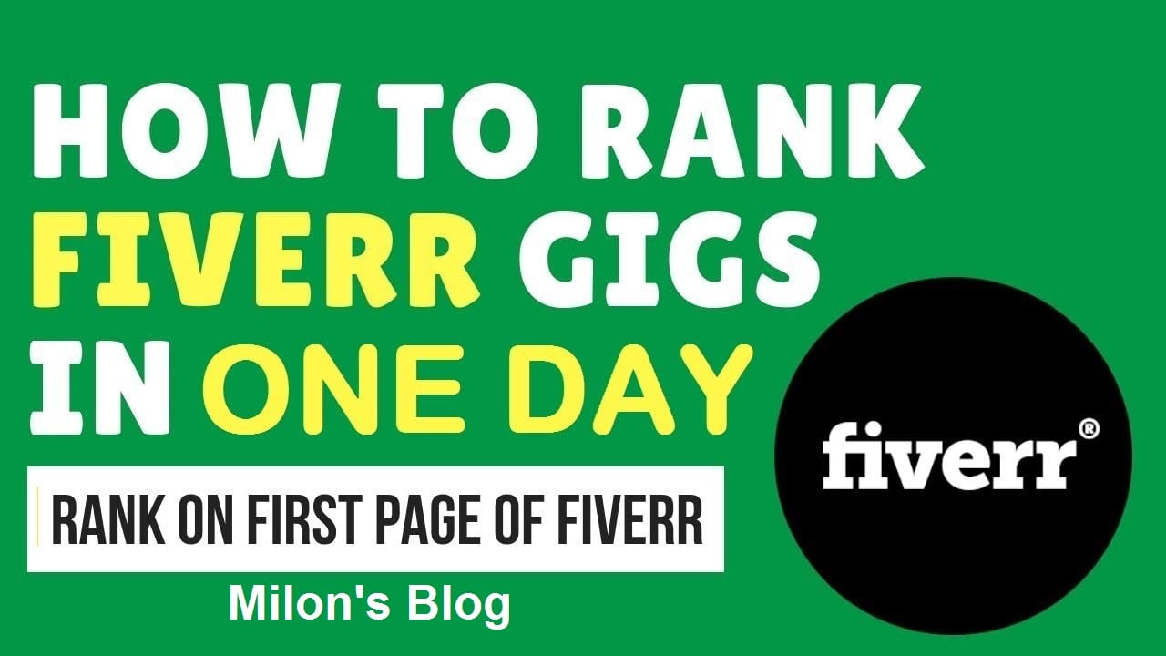 how to rank fiverr gig on first page 2020
