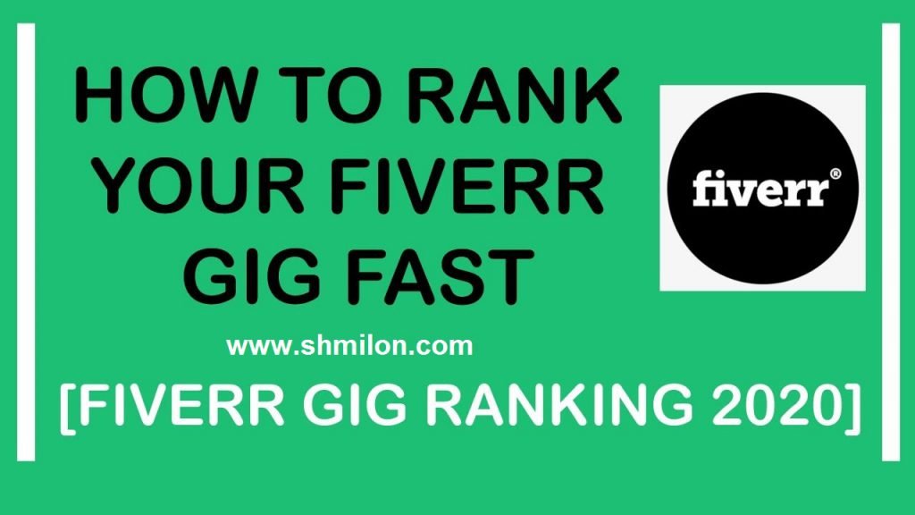 how to rank your gig on fiverr first page