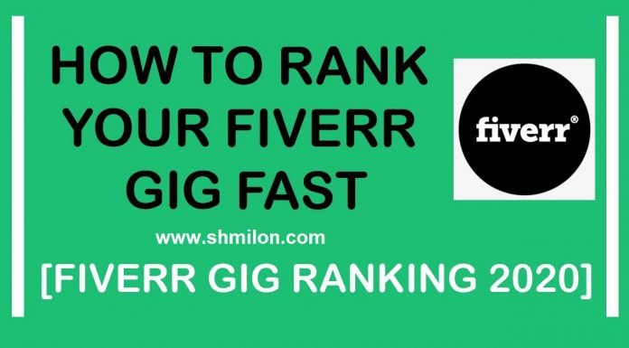 how to rank your gig on fiverr first page