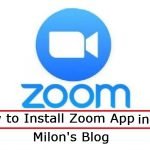 How to install zoom app in pc
