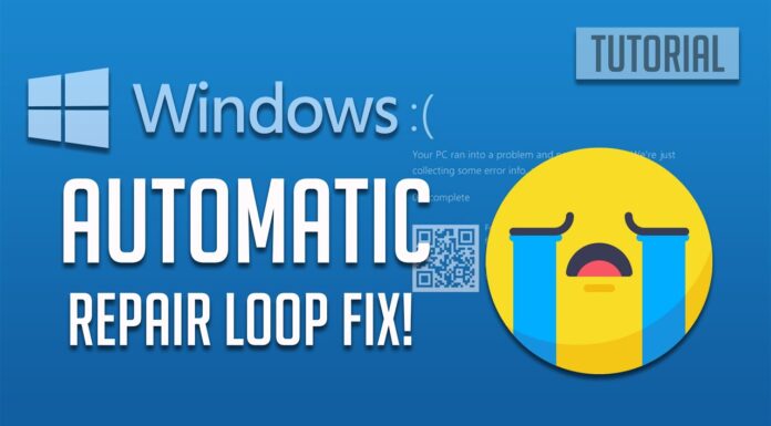 Repair Windows 10 Automatic Repair
