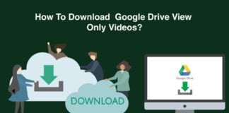 How to download Google Drive view only Videos or files step by step easily