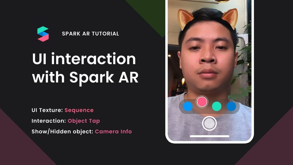 Spark AR: UI Interaction – Interactive with 2D objects (Part -2)