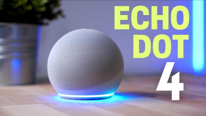 Amazon Echo Dot Smart Speaker With Alexa - 4th Generation