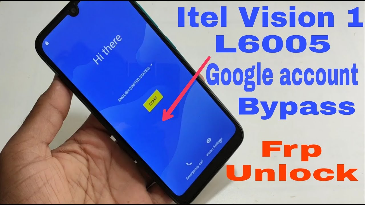 How to Itel Vision 1 Frp Bypass | Itel L6005 Frp Google Account Remove
