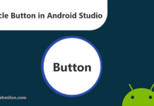 Circle Button in Android Studio