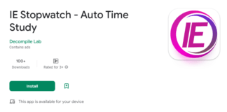 IE Stopwatch - Auto Time Study