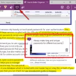 How to use the Web Notes feature of the Microsoft Edge browser