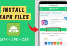 how to install Xapk file