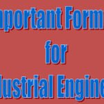 industrial engineering formula
