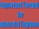 industrial engineering formula