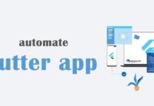 How can we automate the flutter application