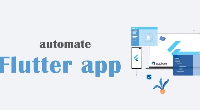 How can we automate the flutter application