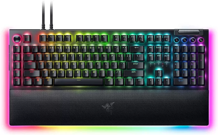 Top pick for a full-size gaming keyboard: Razer Huntsman V4 Pro